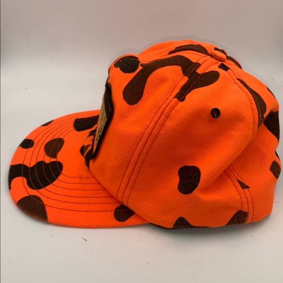 Vintage 80s ROUGH COUNTRY HUNTERS CHOICE PATCH SNAPBACK TRUCKER HAT MADE IN USA - Picture 2 of 4